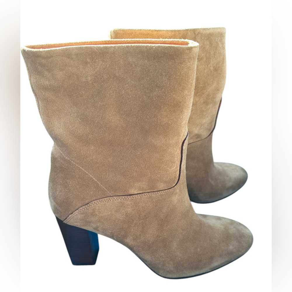 Polo Ralph Lauren Women's Brown Brindley Suede Boots SIZE 9 *READ  GORGEOUS NWOB - Picture 3 of 7